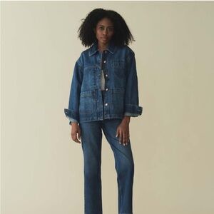 Doen Gaelle Denim Jacket in Blue d’Heir Wash